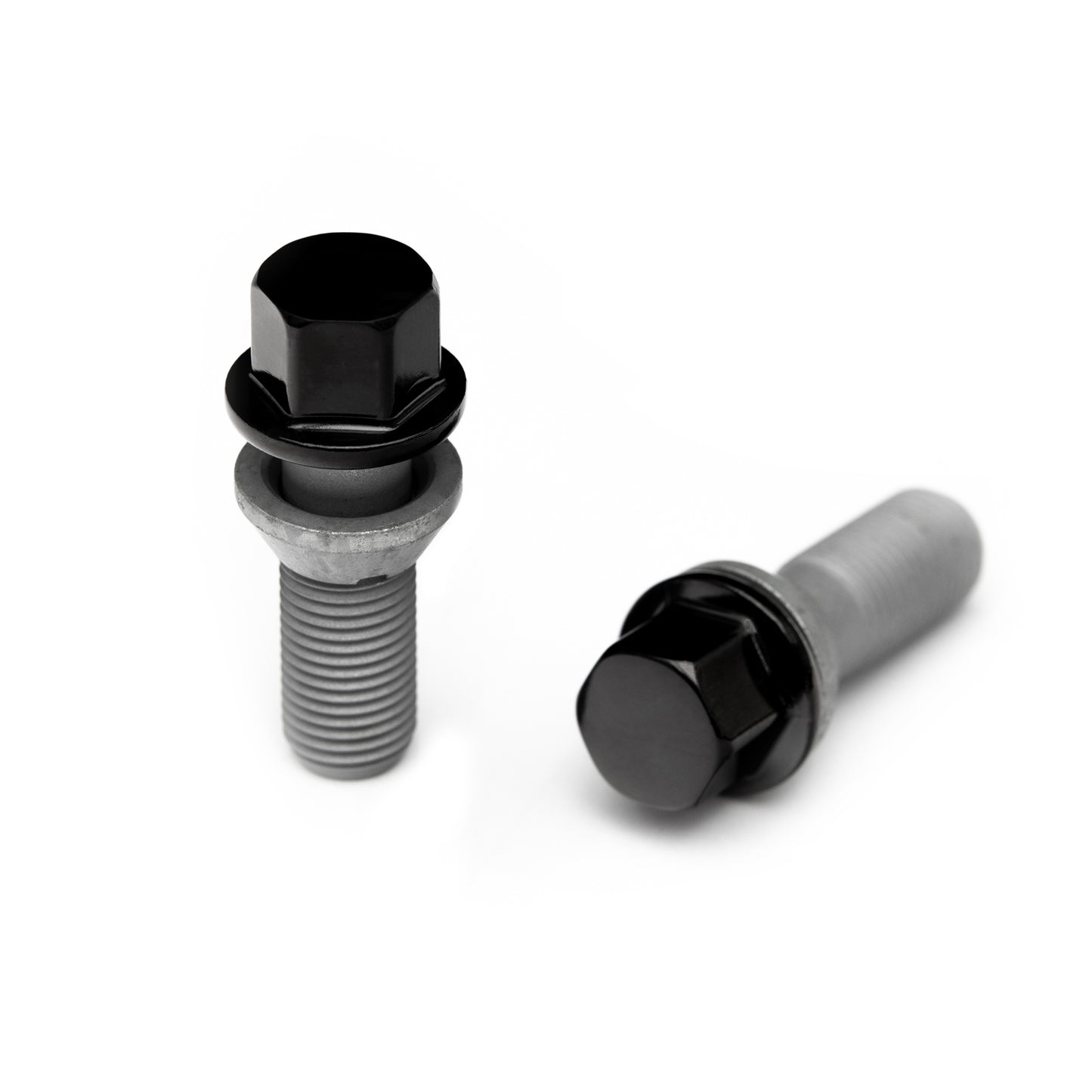 McGard 2pc Conical Seat Lug Bolts - Black Chrome