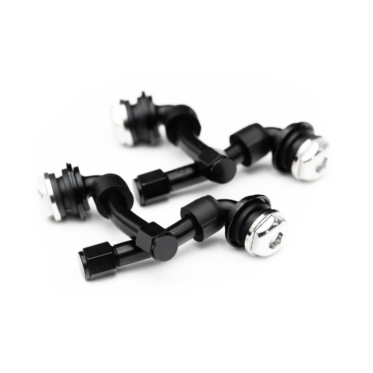 90 Degree Valve Stems - Black