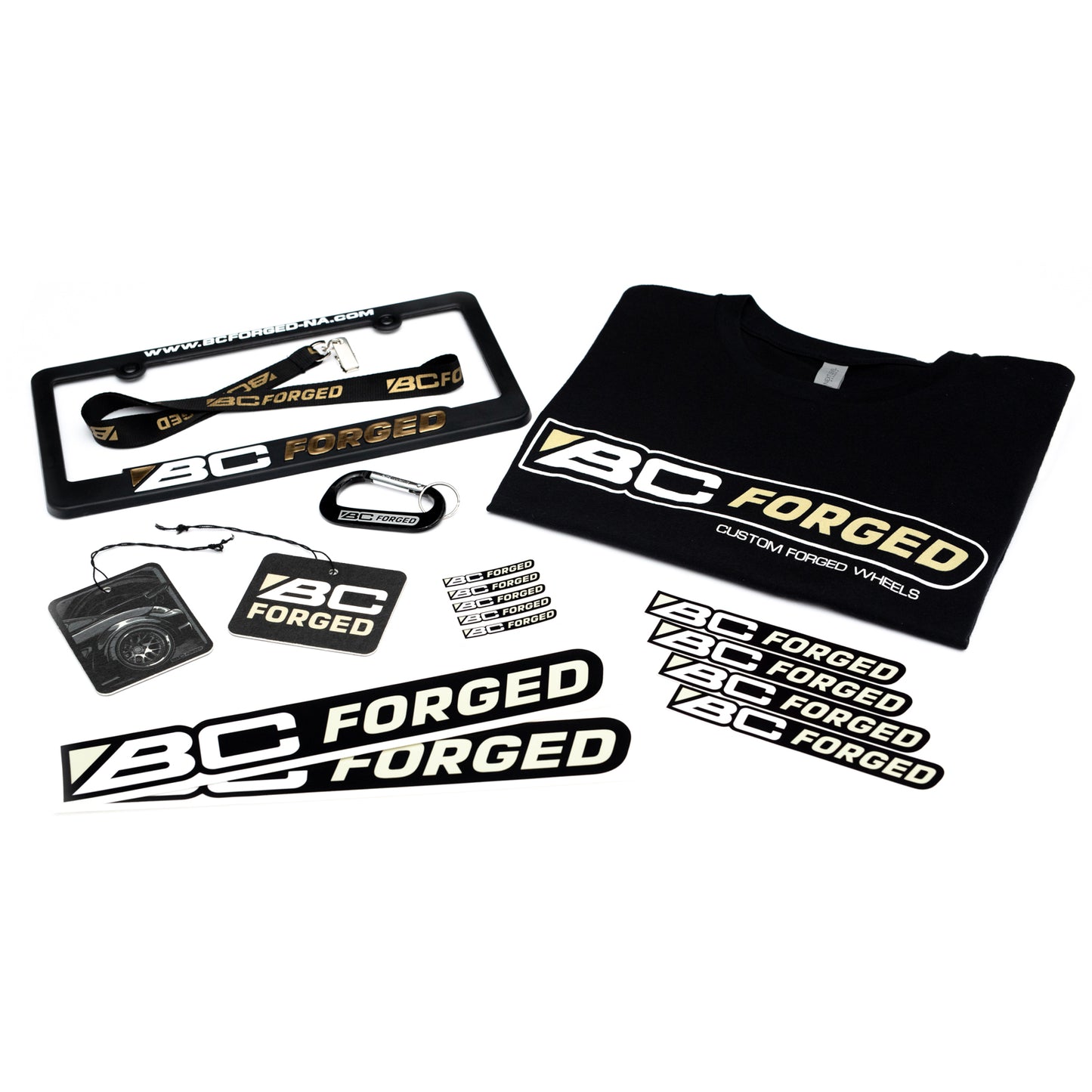 Master Merch Package - Gold Frame & Stickers