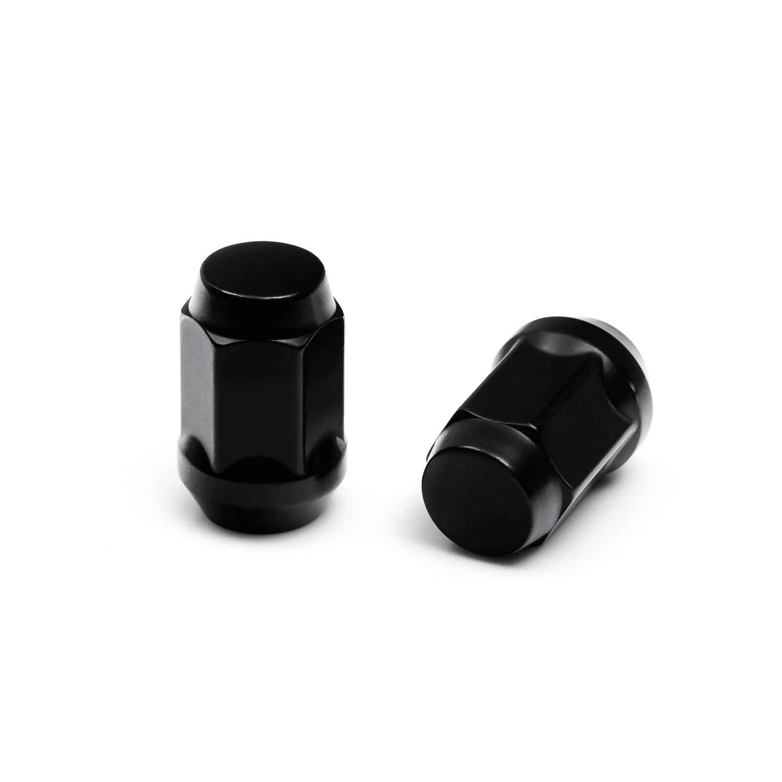 20-Pack CTM Black Bulge Acorn Lug Nuts | 14x1.5 Conical Seat Fit Jeep Grand Cherokee