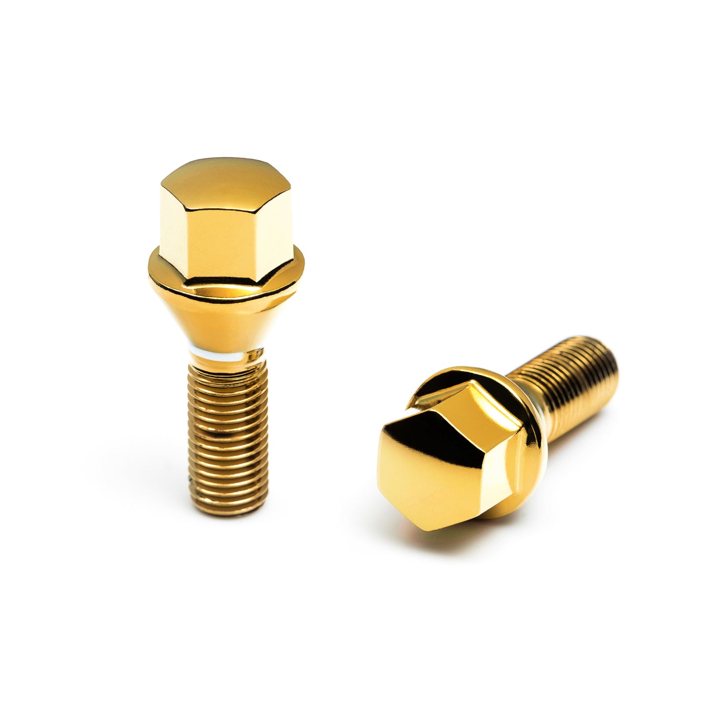 Conical Seat Lug Bolts - Gold